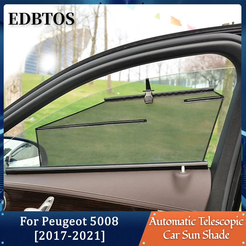 2pcs Car Anti-UV Side Window Sunshades Car Window Shade Curtain For Peugeot 5008 2nd Gen 1.6THP 1.8THP 2017 2018 2019 2020 2021
2pcs Car Anti-UV Side Window Sunshades Car Window Shade Curtain For Peugeot 5008 2nd Gen 1.6THP 1.8THP 2017 2018 2019 2020 2021