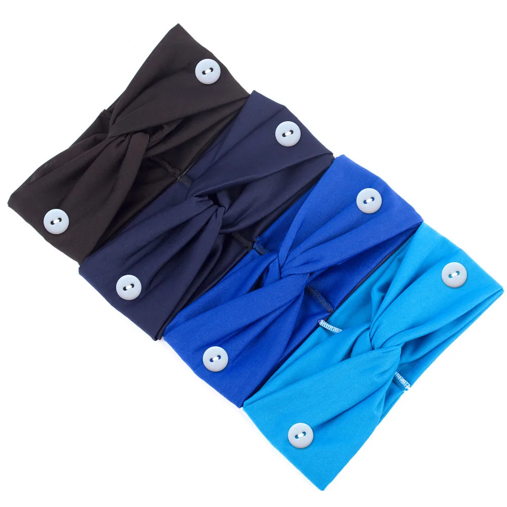 Women Cotton Hairband Headband With Button Bandana Summer Solid Color Head Wear For Ear Protection Facemask Yoga With Buckle
Women Cotton Hairband Headband With Button Bandana Summer Solid Color Head Wear For Ear Protection Facemask Yoga With Buckle
