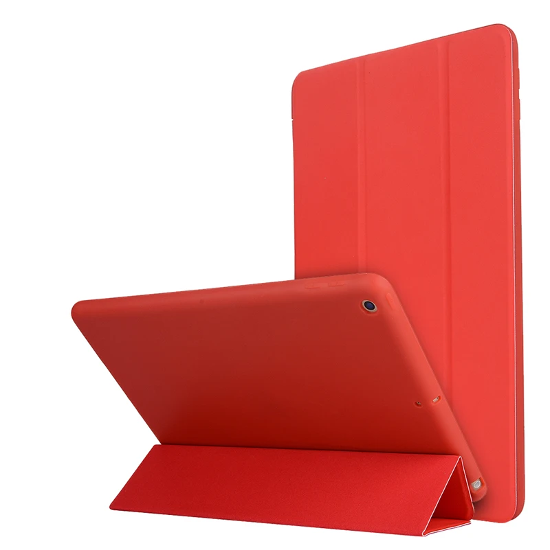 3 створки Стенд кожаный чехол для ipad gen 7 2019 поколения 8 2020 10 2 дюймов Мягкий