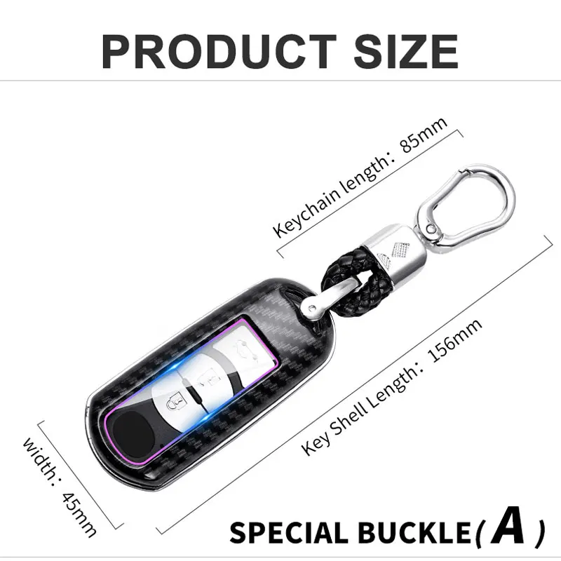 ABS Car Key Case For Mazda CX-5 CX-7 CX-3 2 3 6 Axela Atenza Biante Demio Premacy Keychain Holder Smart Remote Protector Cover
ABS Car Key Case For Mazda CX-5 CX-7 CX-3 2 3 6 Axela Atenza Biante Demio Premacy Keychain Holder Smart Remote Protector Cover