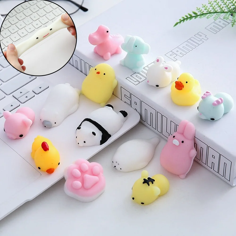 

1Pcs All Different Cute Mochi Squishy Cat Slow Rising Squeeze Healing Fun Kids Kawaii Kids Adult Toy Stress Reliever Decor Gift
