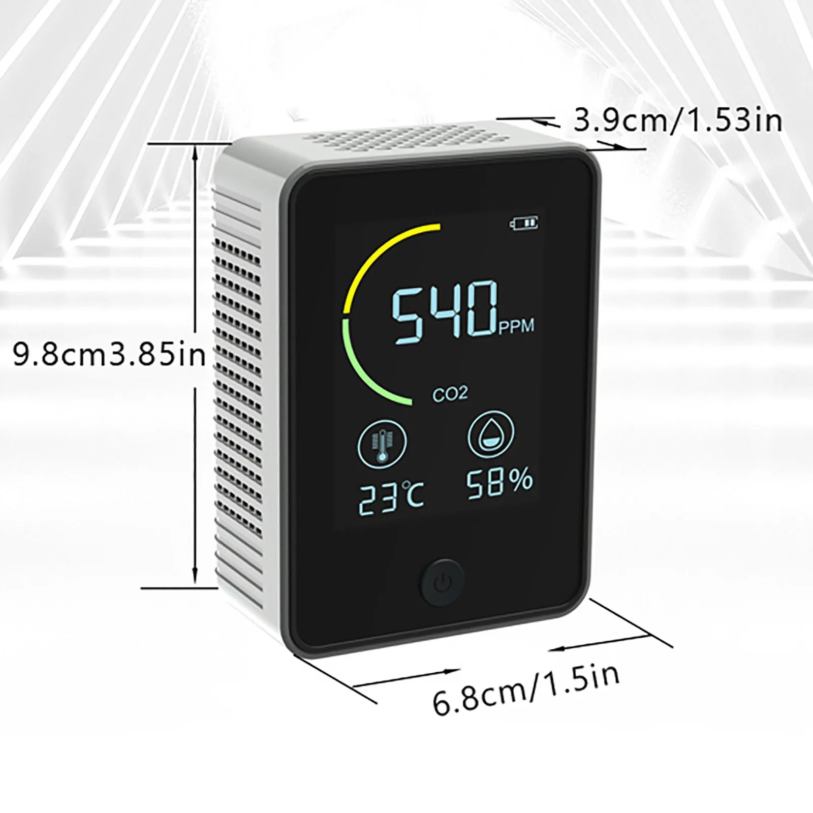 Home Carbon Dioxide Detector CO2- Meter LCD Backlight Indoor Carbon Dioxide CO2- Concentration Detector
Home Carbon Dioxide Detector CO2- Meter LCD Backlight Indoor Carbon Dioxide CO2- Concentration Detector