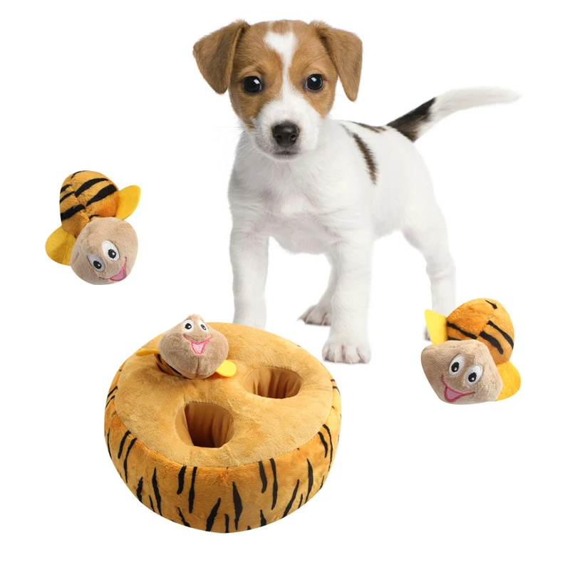 Creative Pet Vocal Toys Vee Plush Puppy Toy Dog Bite Resistant Teething Training Interactive Doll Kit
Creative Pet Vocal Toys Vee Plush Puppy Toy Dog Bite Resistant Teething Training Interactive Doll Kit