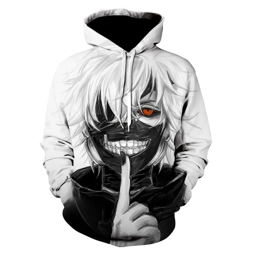 Tokyo Ghoul Men's Sweatshirt 3D Printing Hooded Harajuku Style Street Anime Long Sleeve Spring and Autumn Fashion Plus Size Top
Tokyo Ghoul Men's Sweatshirt 3D Printing Hooded Harajuku Style Street Anime Long Sleeve Spring and Autumn Fashion Plus Size Top
