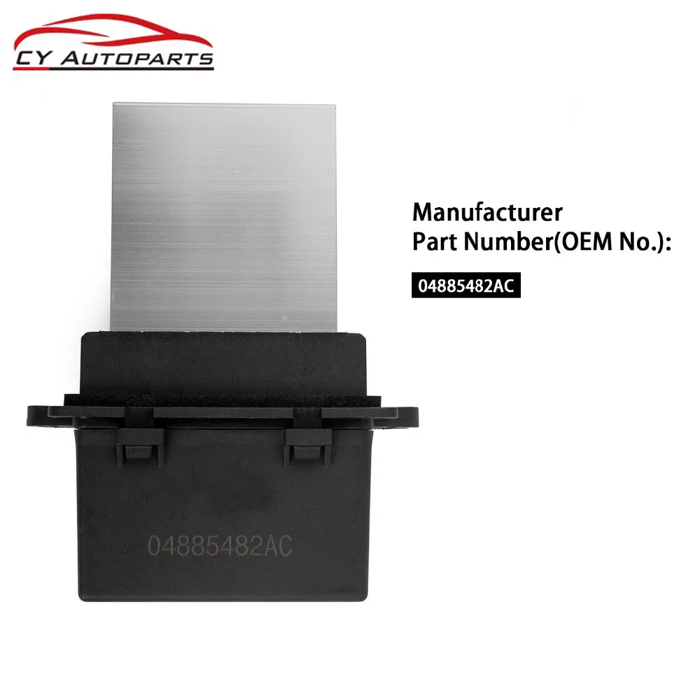 New Heater Blower Resistor For Chrysler/Voyager/Town/Country/Dodge/JEEP 04885482AC 04885482AA/ 04885482AD
New Heater Blower Resistor For Chrysler/Voyager/Town/Country/Dodge/JEEP 04885482AC 04885482AA/ 04885482AD