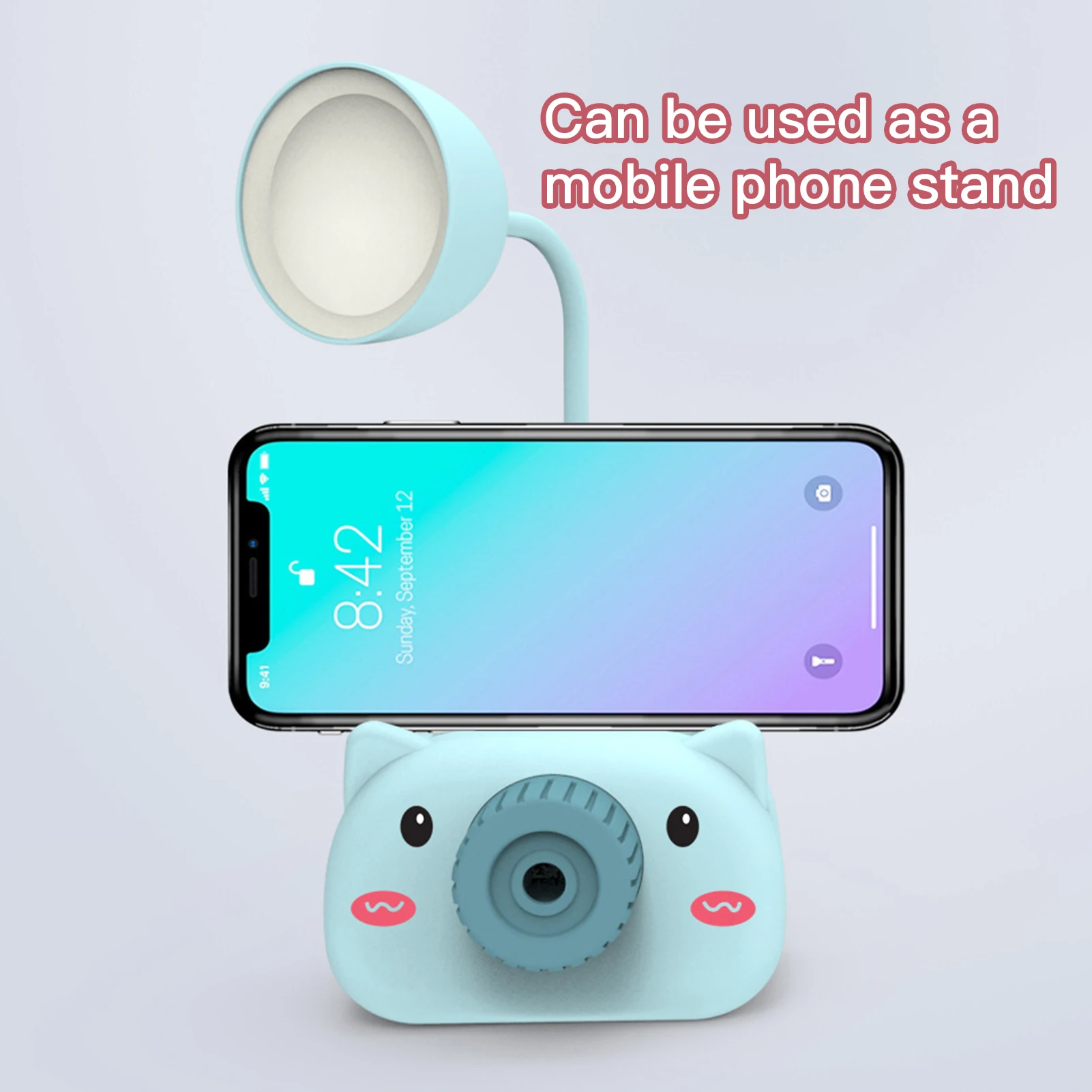 LED USB Rechargeable Table Desk Lamp Cute Cartoon Pen Holder Pencil Sharpener Flexible Neck Eye-caring Night Light Phone Stand
LED USB Rechargeable Table Desk Lamp Cute Cartoon Pen Holder Pencil Sharpener Flexible Neck Eye-caring Night Light Phone Stand
