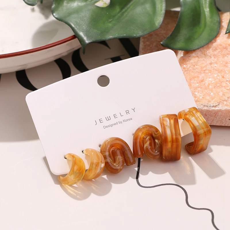 KISS WIFE Bohemian Geometric Resin Stud Earrings Set For Women Cute Rainbow Color Acrylic Earrings 2021 Trend Brinco Jewelry
KISS WIFE Bohemian Geometric Resin Stud Earrings Set For Women Cute Rainbow Color Acrylic Earrings 2021 Trend Brinco Jewelry