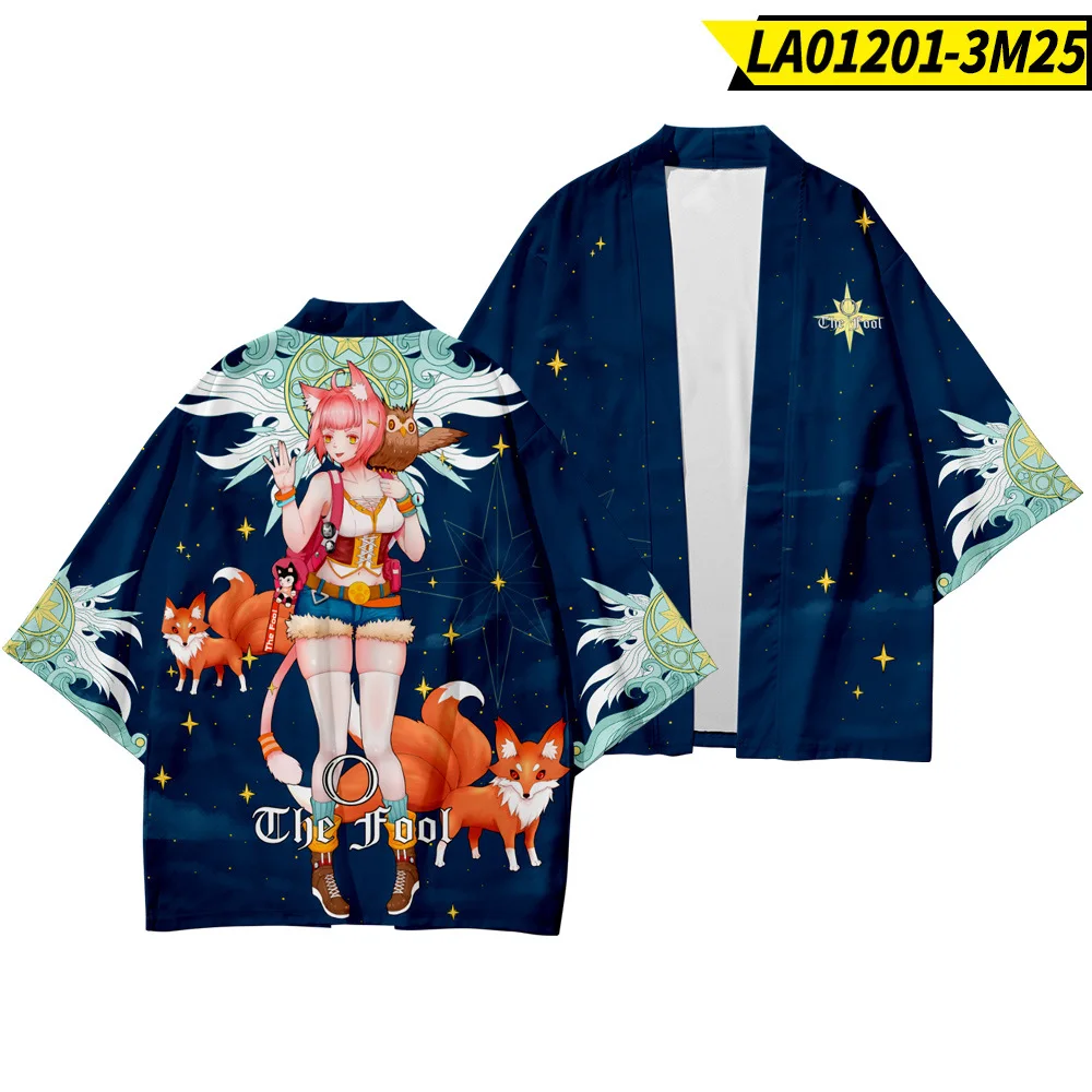 Man Cardigan Shirt Blue Printed Japanese Kimono Traditional Clothing Kimono Men Samurai Haori Hombre Yukata
Man Cardigan Shirt Blue Printed Japanese Kimono Traditional Clothing Kimono Men Samurai Haori Hombre Yukata