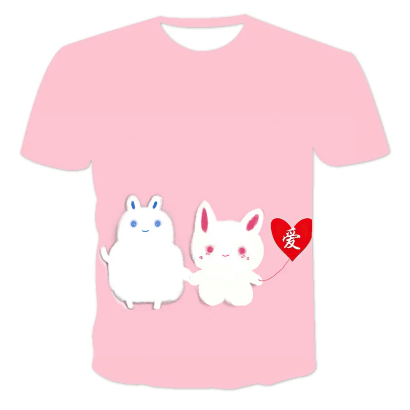3D Cartoon Printed T Shirt For Choldren Boys Girls Summer Short sleeve Animal Rabbit T-shirt Funny Tshirt Kids Children Clothes
3D Cartoon Printed T Shirt For Choldren Boys Girls Summer Short sleeve Animal Rabbit T-shirt Funny Tshirt Kids Children Clothes