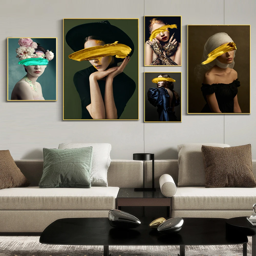 Nordic Art Sexy Woman Cover Face Canvas Art Posters And Prints Flowers Girls Canvas Paintings on the Wall Art Pictures Cuadros
Nordic Art Sexy Woman Cover Face Canvas Art Posters And Prints Flowers Girls Canvas Paintings on the Wall Art Pictures Cuadros