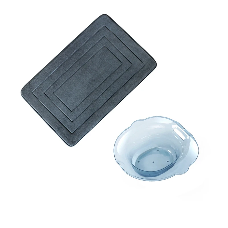 1 Pcs Kitchen Soft Bath Mat Shower Carpet & 1 Pcs Maternity Bidet Private Parts Free Squatting Toilet Basin
1 Pcs Kitchen Soft Bath Mat Shower Carpet & 1 Pcs Maternity Bidet Private Parts Free Squatting Toilet Basin