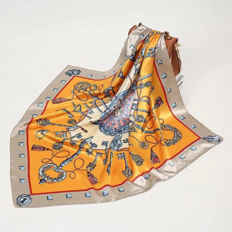 90cm*90cm new fashion women scarf quality shawl silk fashion scarf headscarf beach sunscreen bag headscarf scarf
90cm*90cm new fashion women scarf quality shawl silk fashion scarf headscarf beach sunscreen bag headscarf scarf