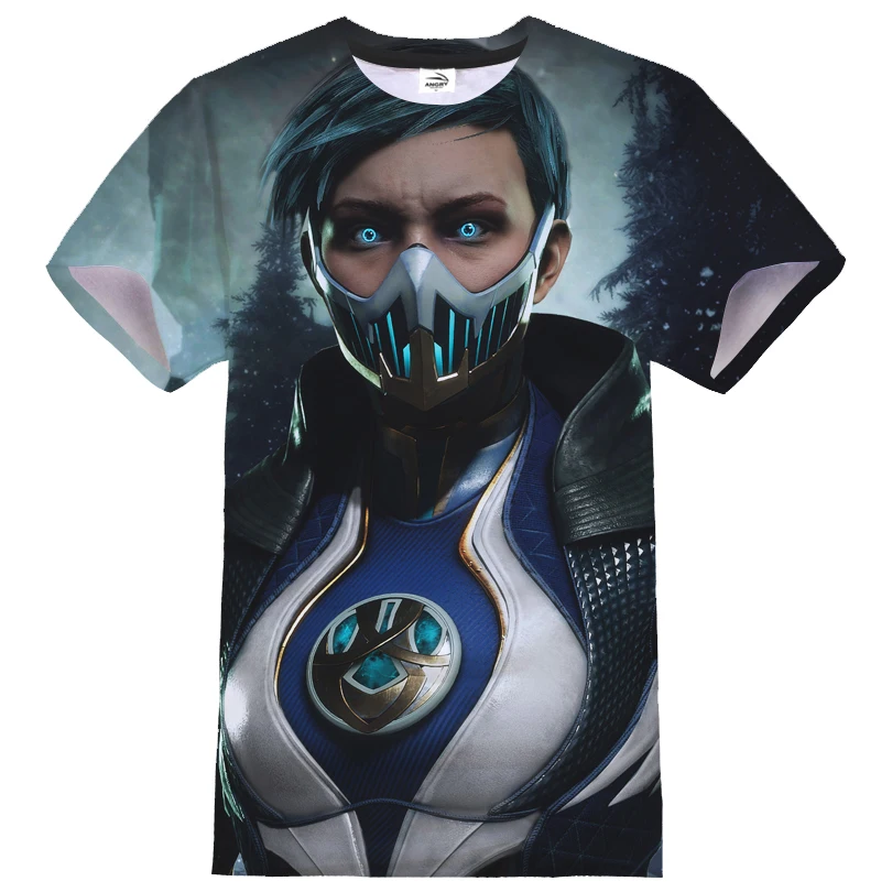 Новинка 2021, футболка с 3D принтом из файтинг-игры Mortal Kombat, мужская и женская модная спортивная повседневная футболка для косплея, футболка
Новинка 2021, футболка с 3D принтом из файтинг-игры Mortal Kombat, мужская и женская модная спортивная повседневная футболка для косплея, футболка