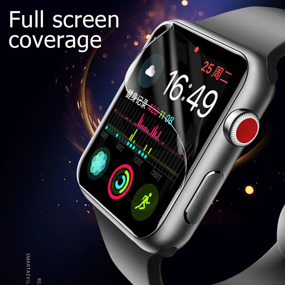 Screen Protector For Apple Watch Series 7 41MM 45MM Full Hydrogel Film Protection For iWatch Series 7 Transparent Soft Not Glass
Screen Protector For Apple Watch Series 7 41MM 45MM Full Hydrogel Film Protection For iWatch Series 7 Transparent Soft Not Glass
