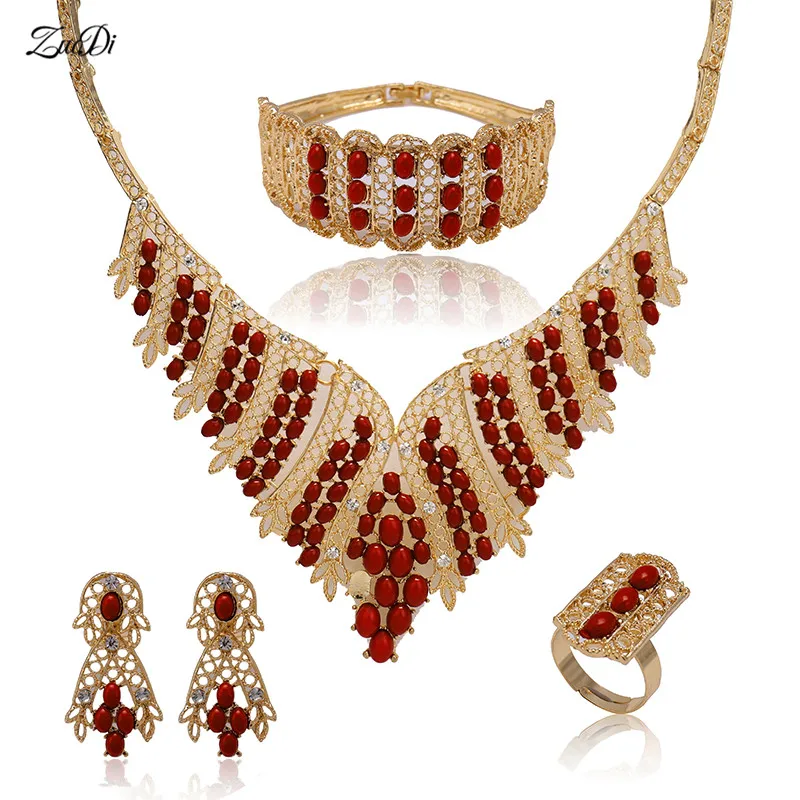 ZuoDi Fashion African Beads Jewelry Sets Wholesale Dubai Gold Colorful Brand Jewelry Set Costume Design nigerian bridal bead set
ZuoDi Fashion African Beads Jewelry Sets Wholesale Dubai Gold Colorful Brand Jewelry Set Costume Design nigerian bridal bead set