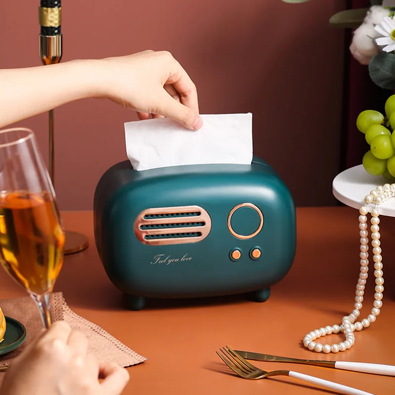 Multifunctional tissue box household living room cute paper box retro advanced tissue box dining table storage box paper tube
Multifunctional tissue box household living room cute paper box retro advanced tissue box dining table storage box paper tube
