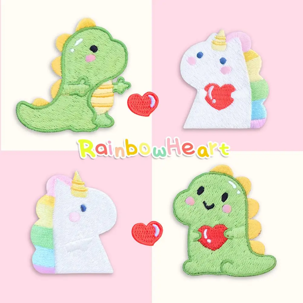 1 Piece Dinosaur Unicorn Embroidery Repair Patches Bag Jacket Jeans Cartoon Iron On Patches for Clothes Small Cute Glue Sticker
1 Piece Dinosaur Unicorn Embroidery Repair Patches Bag Jacket Jeans Cartoon Iron On Patches for Clothes Small Cute Glue Sticker
