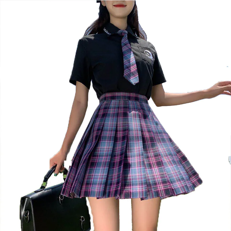 Fall Simple Sweet Girl Plaid Skirt Japanese Skirt High Waist Harajuku College Slim Pleated Skirts Student Uniform Skirt Women
Fall Simple Sweet Girl Plaid Skirt Japanese Skirt High Waist Harajuku College Slim Pleated Skirts Student Uniform Skirt Women