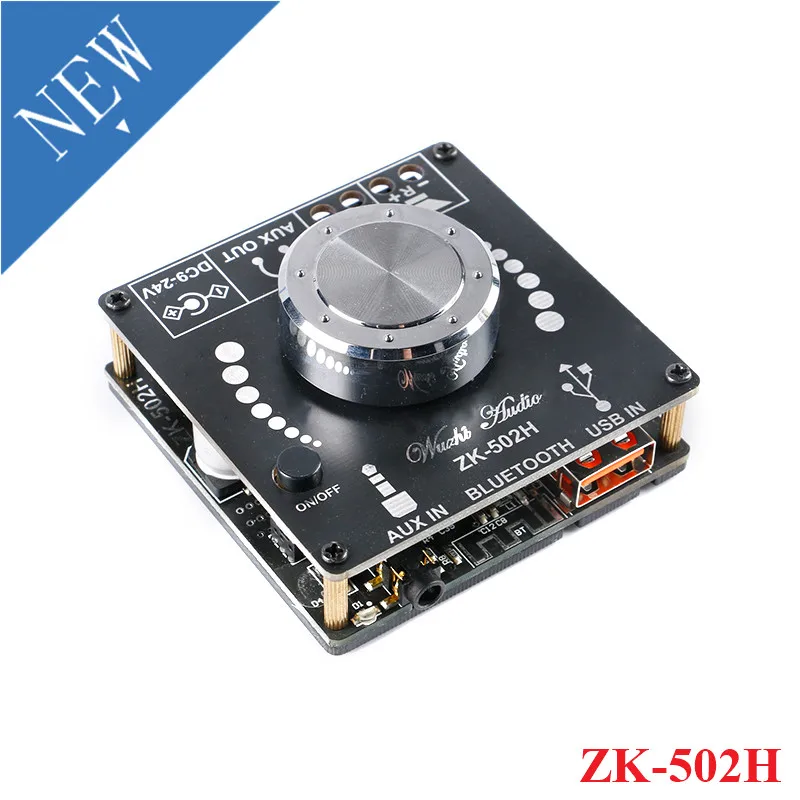 ZK-502H 50 Вт + 50 Вт Bluetooth-совместимый BT5.0 HIFI 2,0 TPA3116D2 цифровой усилитель мощности, плата модуля стерео динамика 50 Вт AMP
ZK-502H 50 Вт + 50 Вт Bluetooth-совместимый BT5.0 HIFI 2,0 TPA3116D2 цифровой усилитель мощности, плата модуля стерео динамика 50 Вт AMP
