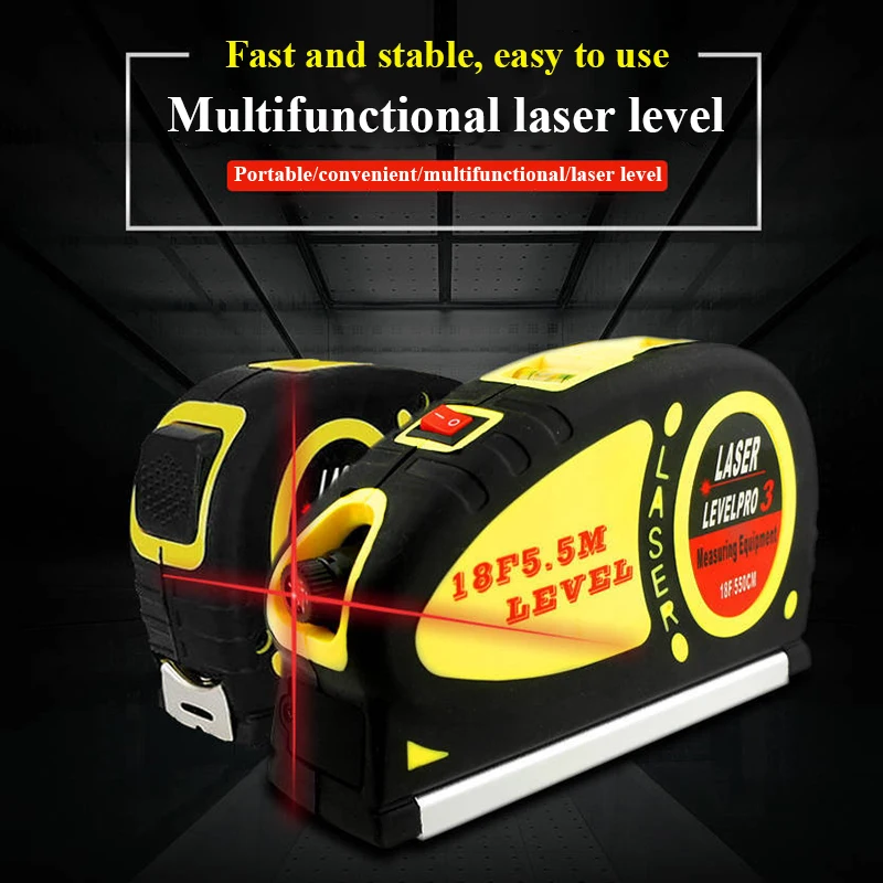 CUPBTNA Infrared Laser Level Portable Stand Horizon Vertical Measure Tape Laser Measure Line The Laser Guided Tool Level
CUPBTNA Infrared Laser Level Portable Stand Horizon Vertical Measure Tape Laser Measure Line The Laser Guided Tool Level