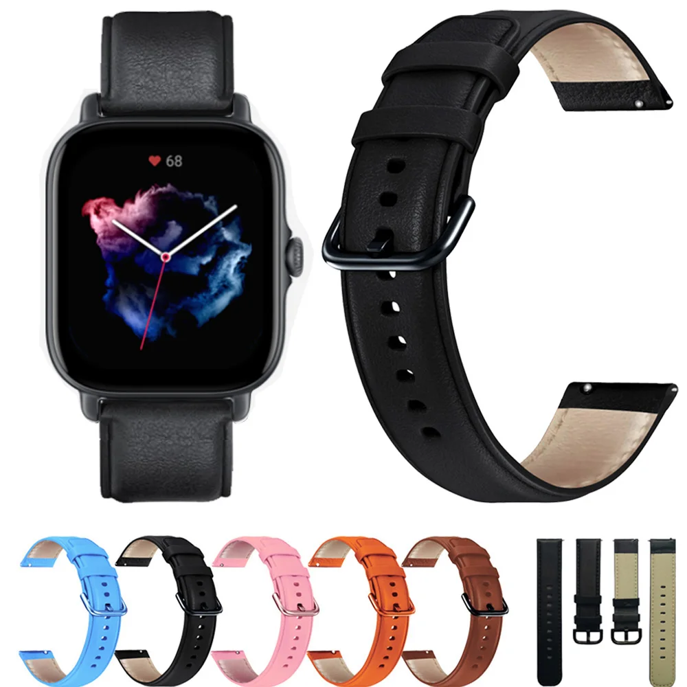 Genuine Leather Band For Huami Amazfit GTS 3 Strap 20mm Width Watchband For Amazfit GTS 2 2E 2 Mini Bracelet Watch Accessories
Genuine Leather Band For Huami Amazfit GTS 3 Strap 20mm Width Watchband For Amazfit GTS 2 2E 2 Mini Bracelet Watch Accessories
