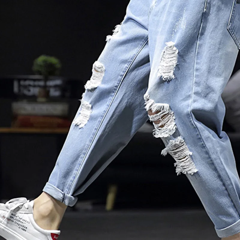 Men's Ripped Jeans Plus Size Hip Hop Blue Jean for Men Mens Denim Pants Men Fashion 2020 Trousers
Men's Ripped Jeans Plus Size Hip Hop Blue Jean for Men Mens Denim Pants Men Fashion 2020 Trousers