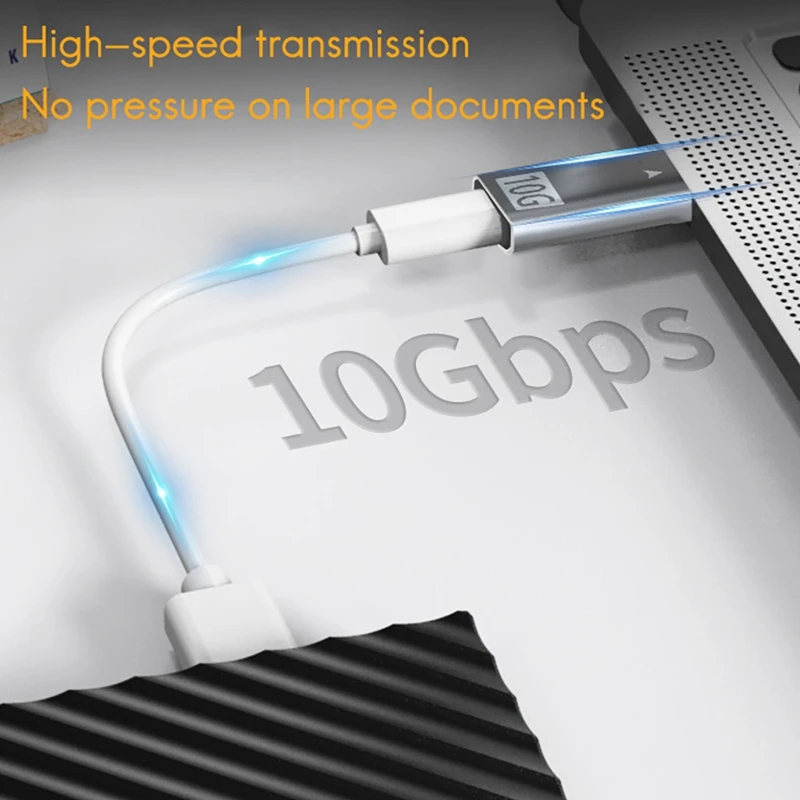 2 Pcs USB Adapter Mini Portable Type-C Female to USB3.1 Male Gen2 10Gbps 5V3A Charging Data Adapter
2 Pcs USB Adapter Mini Portable Type-C Female to USB3.1 Male Gen2 10Gbps 5V3A Charging Data Adapter