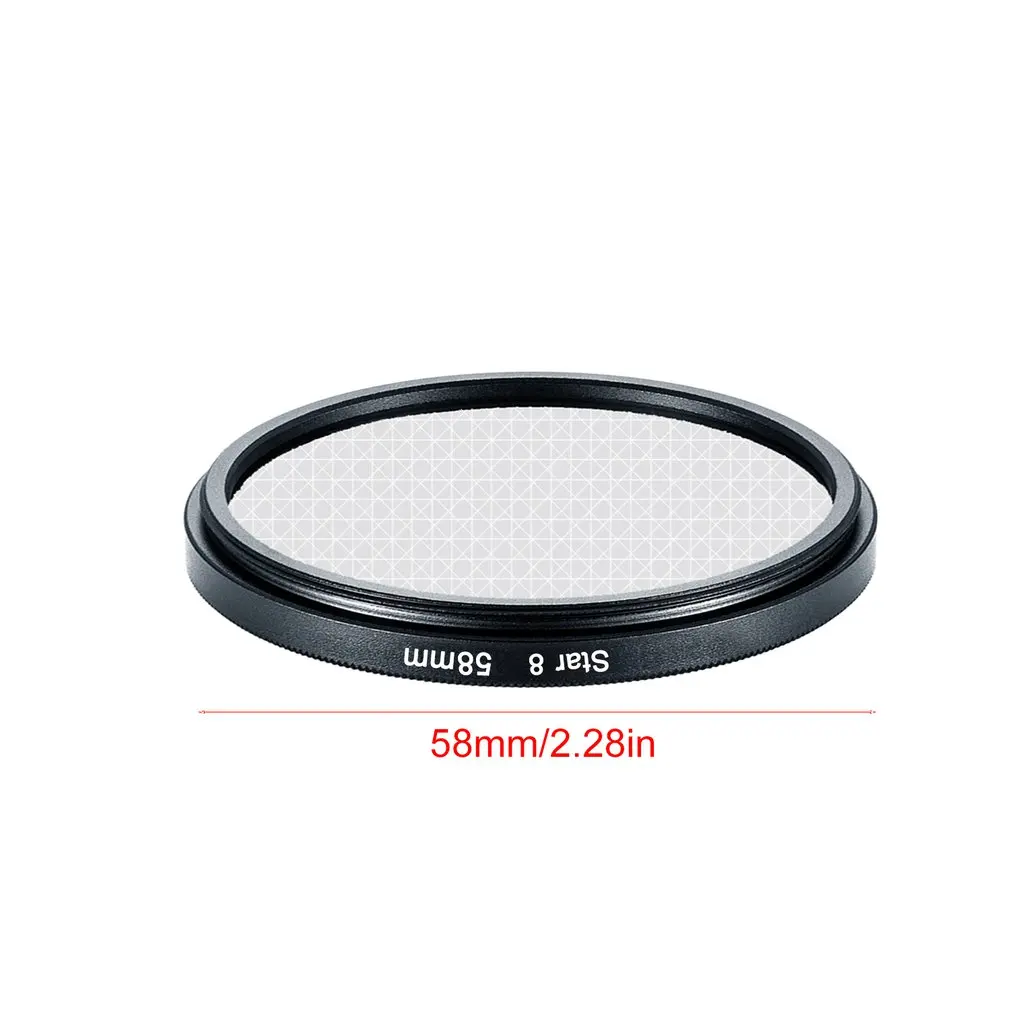 Camera Lens Star Filter 4/6/8 Lijn Starlight Night Fotografie voor Canon Nikon Sony Pentax Panasonic Olympus fujifilm Tamron 
Camera Lens Star Filter 4/6/8 Lijn Starlight Night Fotografie voor Canon Nikon Sony Pentax Panasonic Olympus fujifilm Tamron
