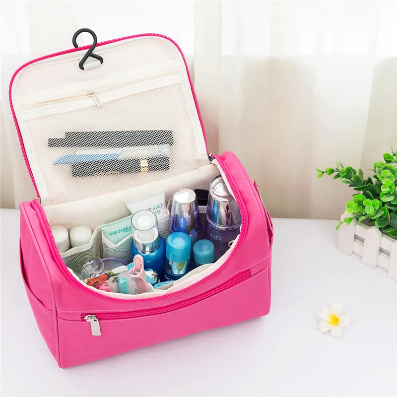 Fashion Women Makeup Bags travel cosmetic bag Toiletries Organizer Waterproof Storage Neceser Hanging Bathroom Wash Bag
Fashion Women Makeup Bags travel cosmetic bag Toiletries Organizer Waterproof Storage Neceser Hanging Bathroom Wash Bag