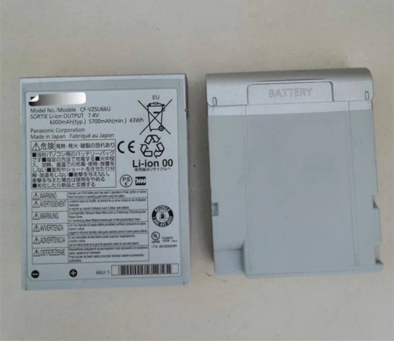 

7.4V 43Wh 6Ah Genuine CF-VZSU66U Battery For Panasonic Toughbook CF-C1 CF-C1AT01GGE VZSU66