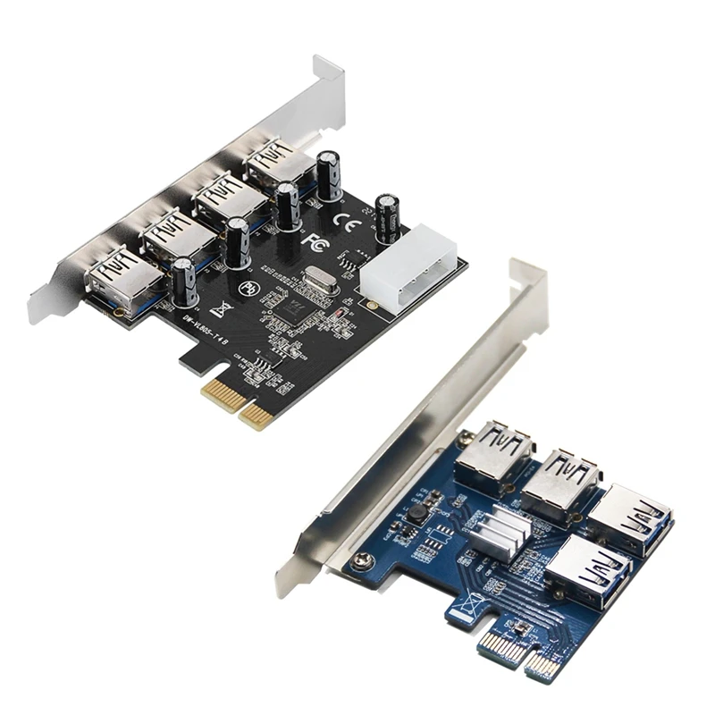 PCI-E карта адаптера PCI Express на 4XUSB3.0, большая 4Pin графическая карта и PCI-E адаптер карты PCI-E слот One
PCI-E карта адаптера PCI Express на 4XUSB3.0, большая 4Pin графическая карта и PCI-E адаптер карты PCI-E слот One