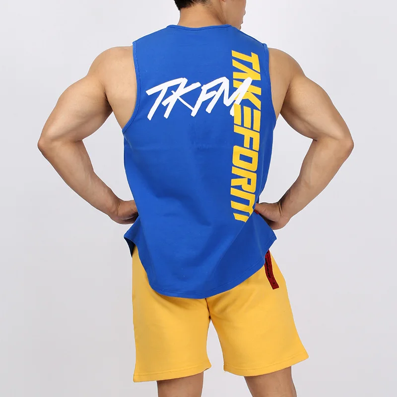 Dr. Muscle Brothers Fitness Vest Men's Loose Athletic Recreation Sleeveless Top popular logo Running Training Wear
Dr. Muscle Brothers Fitness Vest Men's Loose Athletic Recreation Sleeveless Top popular logo Running Training Wear