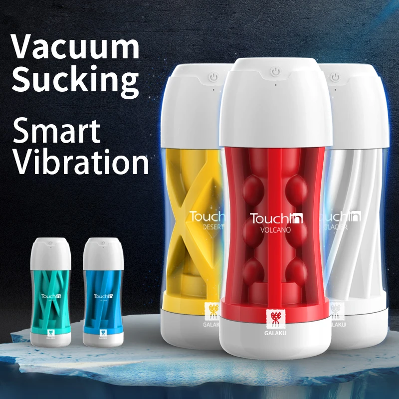 

Male Sex Masturbation Adults Sex Toys Vacuum Sucking Masturbator cup For Men Vibrating Real Feel Pussy Masturbator for Male