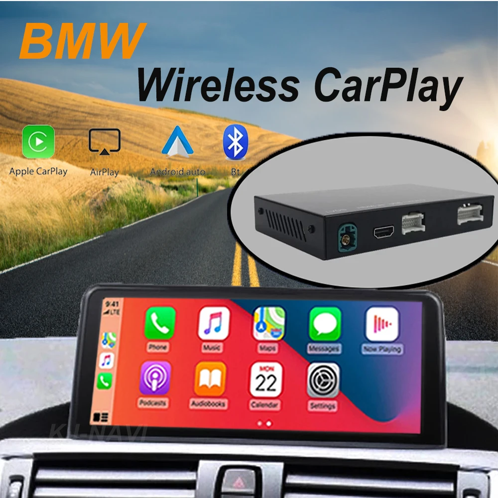 Беспроводной CarPlay для BMW i8 I12 NBT система 2014-2018, с Android Авто Mirror Link AirPlay функция воспроизведения автомобиля с картами WIFI BT
Беспроводной CarPlay для BMW i8 I12 NBT система 2014-2018, с Android Авто Mirror Link AirPlay функция воспроизведения автомобиля с картами WIFI BT