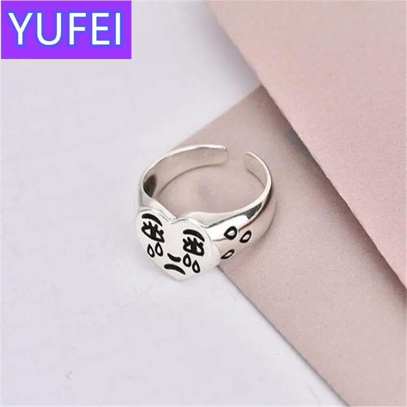 Creative 2pcs /set Cry Face Heart-Shaped Rings Fashion Female Resizable Silver Color Ring Ladies Jewelry Gifts
Creative 2pcs /set Cry Face Heart-Shaped Rings Fashion Female Resizable Silver Color Ring Ladies Jewelry Gifts