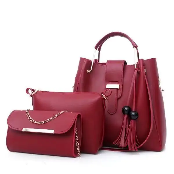 Women's bag 2020 summer new letter bag three piece tassel versatile women's portable One Shoulder Messenger Bag
Women's bag 2020 summer new letter bag three piece tassel versatile women's portable One Shoulder Messenger Bag