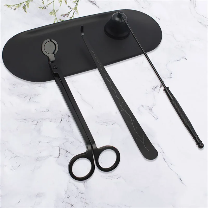3Pcs Wick Trimmer Home Care Modern Candle Tool Set Tray Rustproof Lovers Gift Snuffer Stainless Steel Portable Accessories
3Pcs Wick Trimmer Home Care Modern Candle Tool Set Tray Rustproof Lovers Gift Snuffer Stainless Steel Portable Accessories