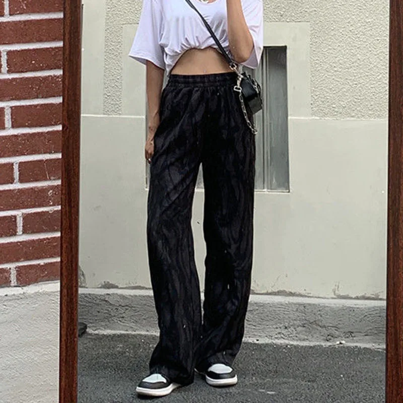 Women's autumn trousers vintage Printing and Dyeing Art Hosen Frauen Elastische Taille jogging Lose Hohe y2k korean pants
Women's autumn trousers vintage Printing and Dyeing Art Hosen Frauen Elastische Taille jogging Lose Hohe y2k korean pants