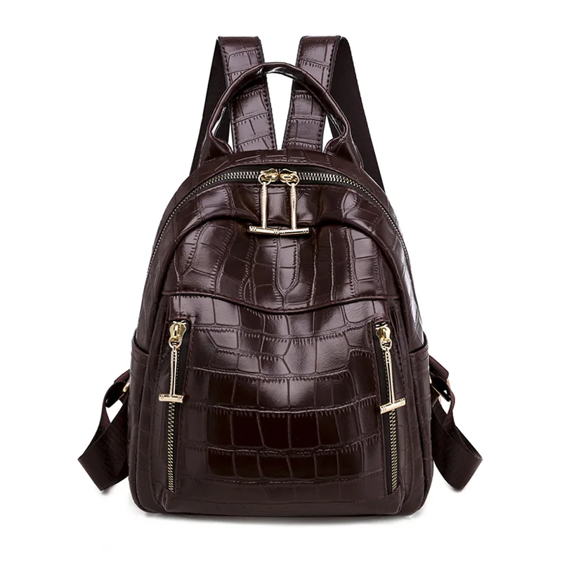 2021 New Women Vintage Backpack Female PU Leather Large Capacity Backpacks Rucksack Back Pack School Travel Bag for Girls
2021 New Women Vintage Backpack Female PU Leather Large Capacity Backpacks Rucksack Back Pack School Travel Bag for Girls