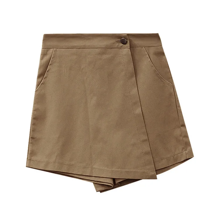 Cotton Shorts Female Summer 2020 New Style Korean-style High-waisted Anti-Exposure Hot Pants Casual A- line Divided Skirt Loose-
Cotton Shorts Female Summer 2020 New Style Korean-style High-waisted Anti-Exposure Hot Pants Casual A- line Divided Skirt Loose-