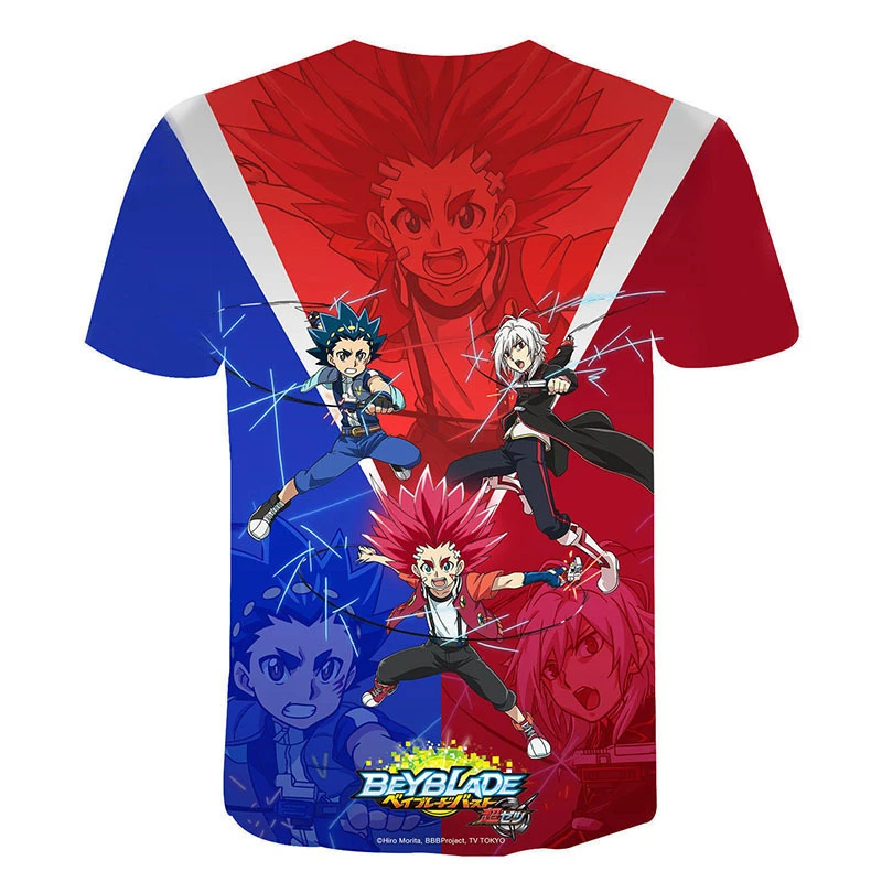 New 3D Beyblade Burst Evolution Pop Kids Casual Boys Girls T-Shirt Short Sleeve Summer Popular Casual 3D T Shirt For Kids
New 3D Beyblade Burst Evolution Pop Kids Casual Boys Girls T-Shirt Short Sleeve Summer Popular Casual 3D T Shirt For Kids