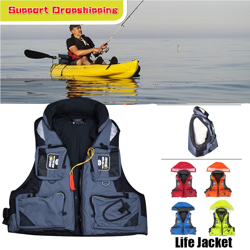Life Jacket Outdoor Fishing Swimming Life Vest Boating for Adult Man Water Sport Vest Drifting Life Jacket Sailing Bearing 110KG
Life Jacket Outdoor Fishing Swimming Life Vest Boating for Adult Man Water Sport Vest Drifting Life Jacket Sailing Bearing 110KG