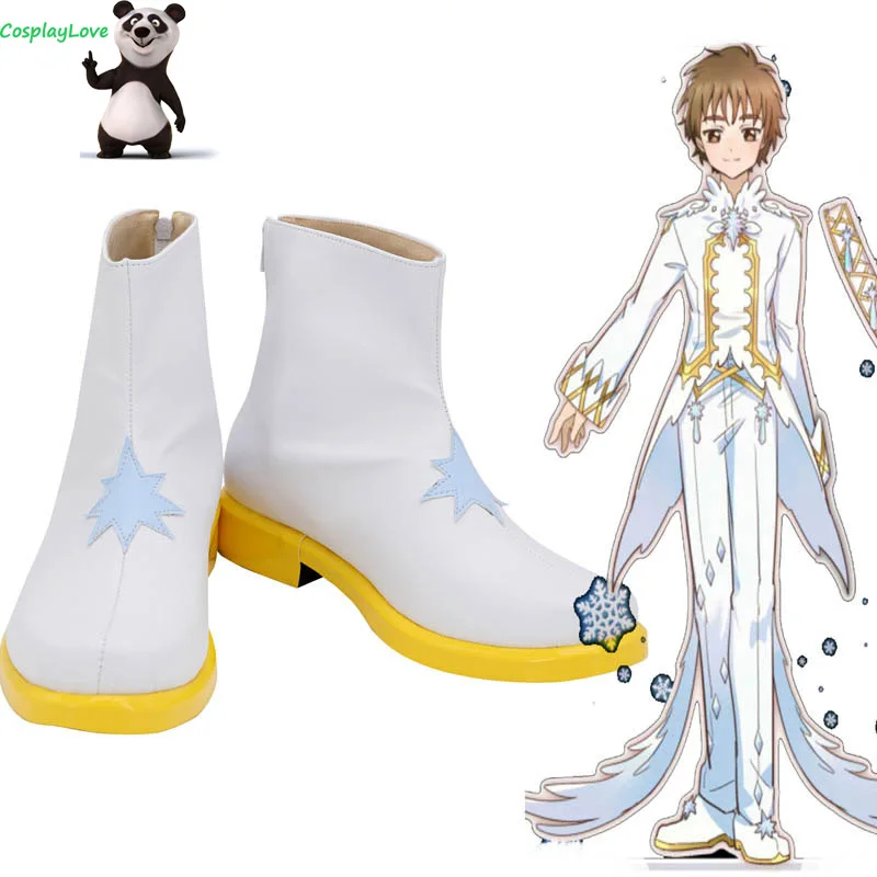 Card Captor LI SYAORAN Shoes White Cosplay Long Boots Leather Custom Made For Party Christmas Halloween
Card Captor LI SYAORAN Shoes White Cosplay Long Boots Leather Custom Made For Party Christmas Halloween