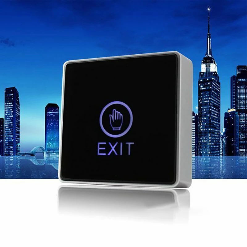 Push Press Exit Button Door Eixt Release Button for Access Control System for Home Security Protection with LED Indicator
Push Press Exit Button Door Eixt Release Button for Access Control System for Home Security Protection with LED Indicator