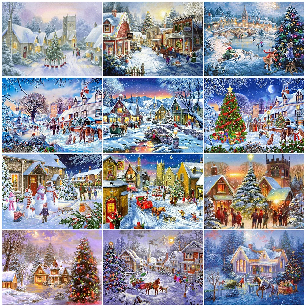 EverShine 5D DIY бриллиантовый рисунок Рождество мозаичные художественные наборы, алмазная вышивка, пейзаж, вышивка, домашний Декор для дома
EverShine 5D DIY бриллиантовый рисунок Рождество мозаичные художественные наборы, алмазная вышивка, пейзаж, вышивка, домашний Декор для дома