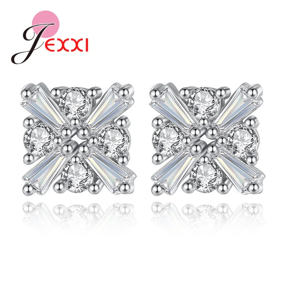 New Fashion Women/Lady/Girls 100% 925 Sterling Silver Geometric Cubic Zirconia Stud Earrings Fast Delivery Triangle/Square CZ
New Fashion Women/Lady/Girls 100% 925 Sterling Silver Geometric Cubic Zirconia Stud Earrings Fast Delivery Triangle/Square CZ