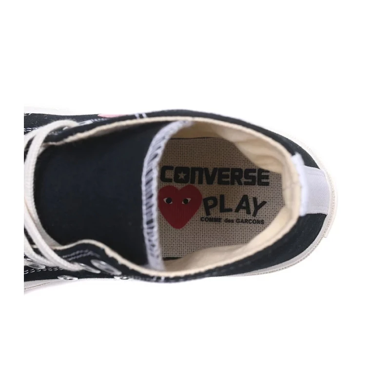 Juego CDG x Converse Chuck 1970 all star para hombre y mujer, zapatos planos de lona, ocio diario
Juego CDG x Converse Chuck 1970 all star para hombre y mujer, zapatos planos de lona, ocio diario
