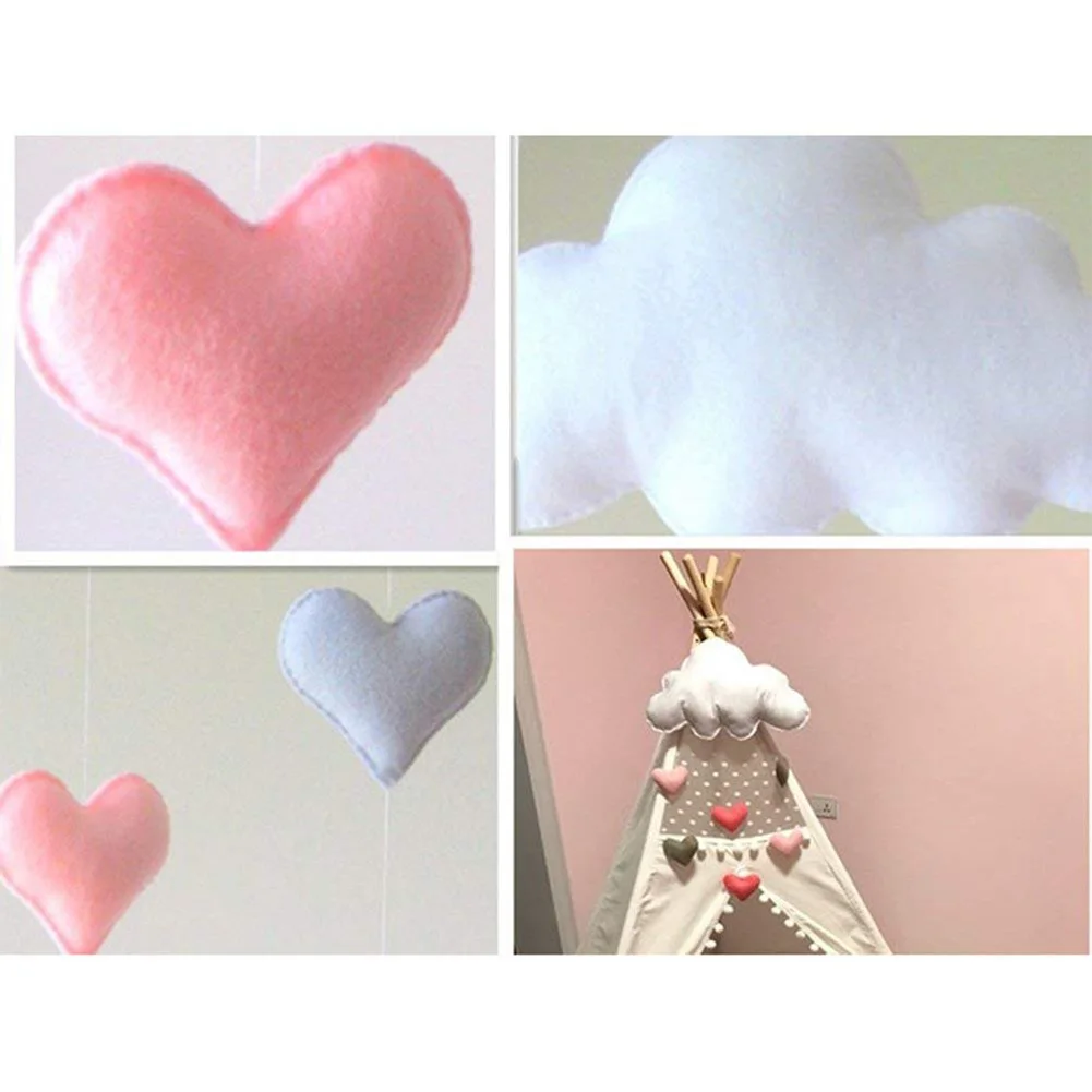 Loving Heart Mobile Baby Gift Ceiling Cloud Home Decor Pendant Hanging Felt Children Bedroom
Loving Heart Mobile Baby Gift Ceiling Cloud Home Decor Pendant Hanging Felt Children Bedroom
