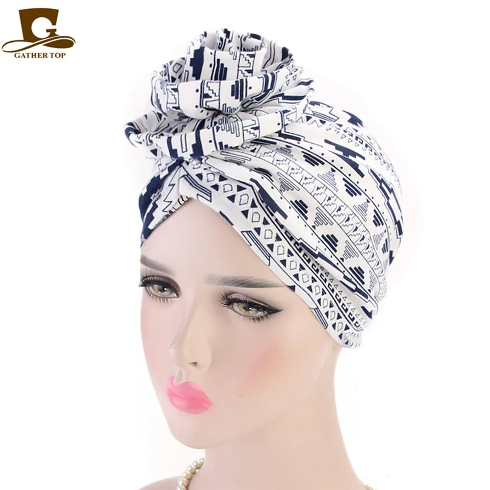 Women's Cotton Turban Fashion Print Chemo Cap Ladies Bandanas Headwear
Women's Cotton Turban Fashion Print Chemo Cap Ladies Bandanas Headwear