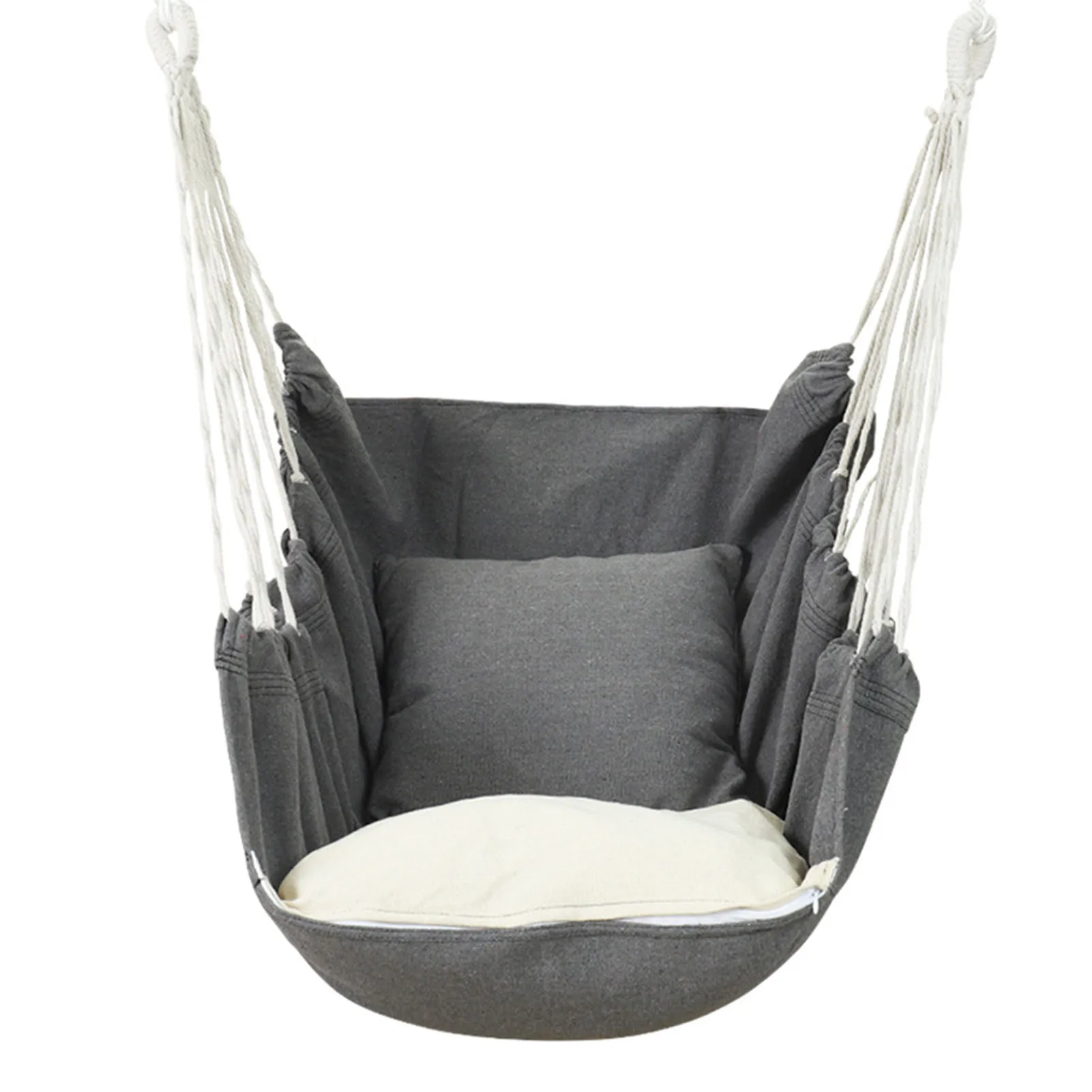 Outdoor Hammock Swing Thicken Chair Hanging Swing Chair Portable Relaxation Canvas Swing Travel Camping Lazy Chair No Pillow 
Outdoor Hammock Swing Thicken Chair Hanging Swing Chair Portable Relaxation Canvas Swing Travel Camping Lazy Chair No Pillow